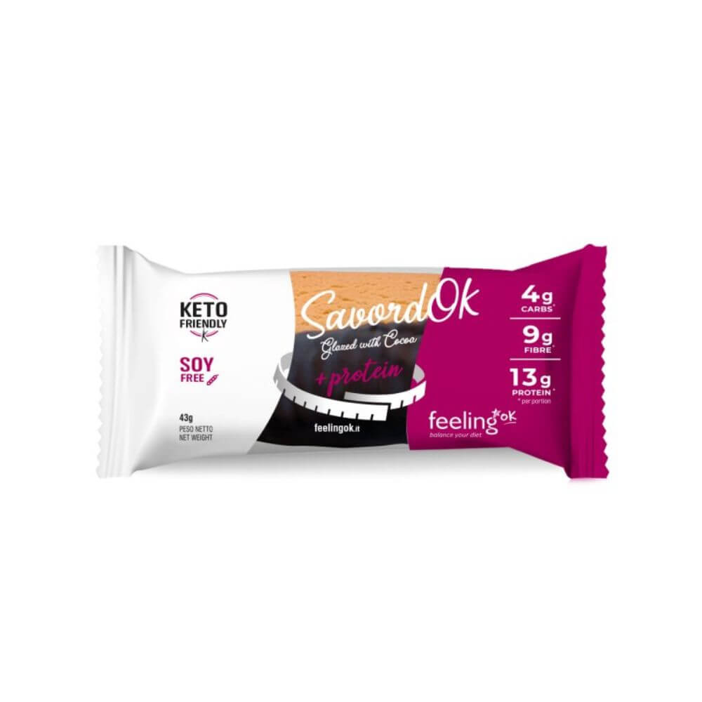 Savordok COCO nappé de cacao biscuit protéiné à l'unité FeelingOk