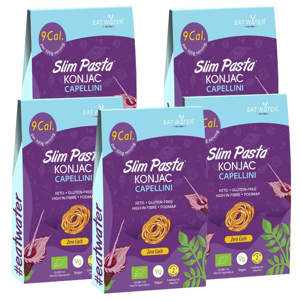 Slim Pasta Konjac type Capellini paquet de 270g LOT DE 5 paquets