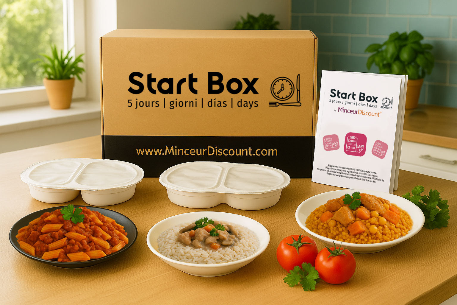 StartBox Plats cuisinés Minceur – 10 plats + programme complet à prix choc