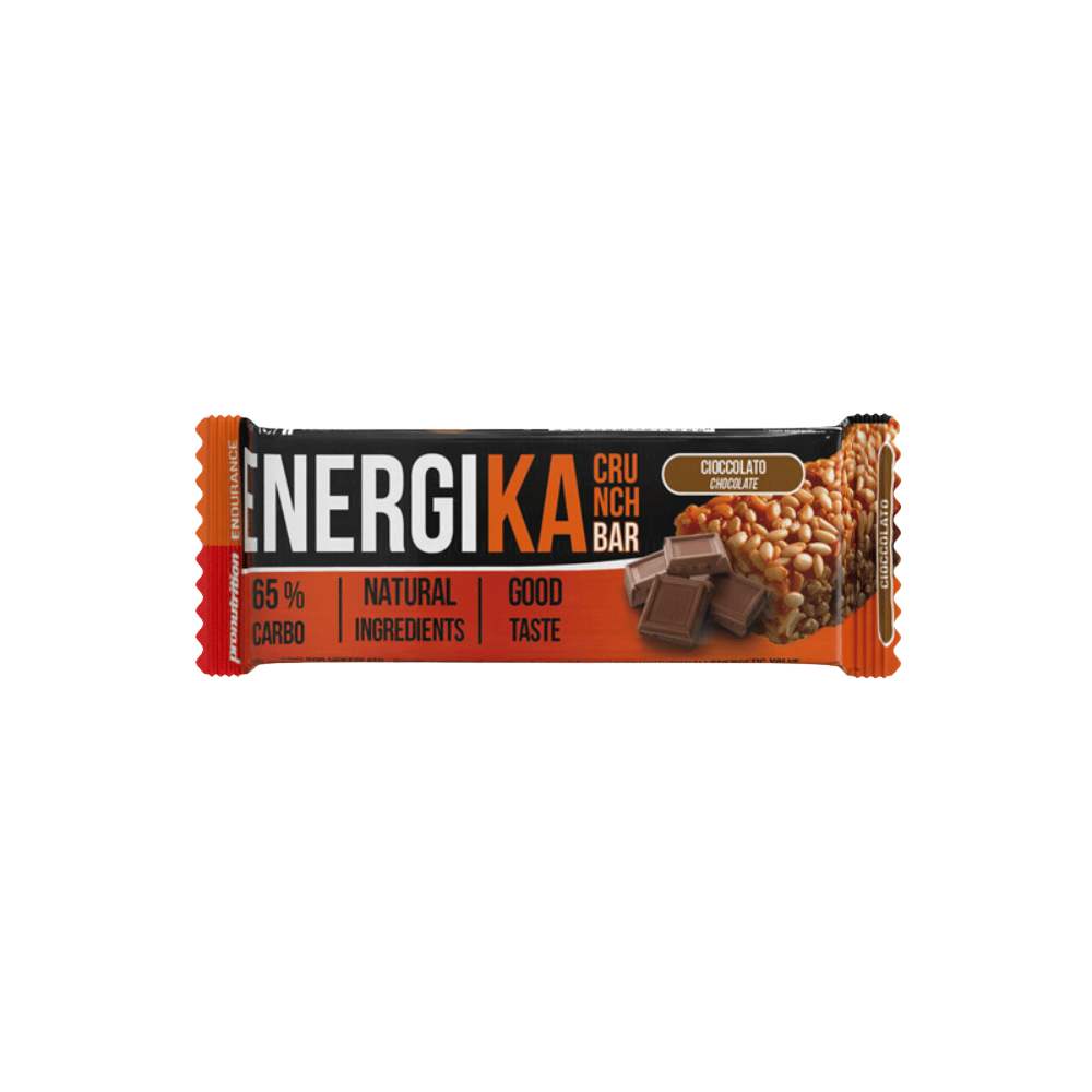Barre énergétique croustillante ENERGIKA CACAO 40G - PRONUTRITION