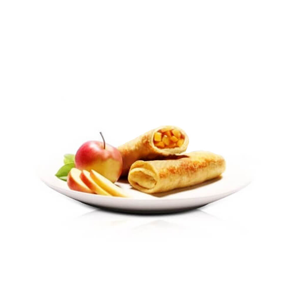 Pancake proteici al gusto mela all'unità MinceurD