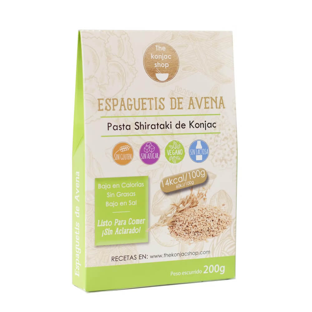 Spaghettis de Konjac à l'Avoine - 200g - The Konjac Shop